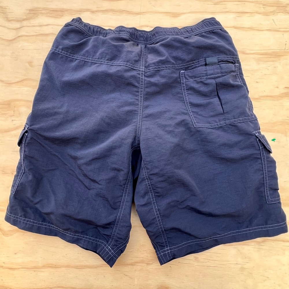 Supergo Bike Shops Mens Blue Padded Mountain Bike Cargo Cycling Shorts Size L